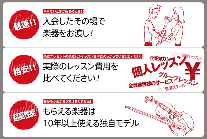 eysの楽器プレゼント企画